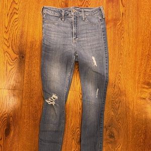hollister high rise jean legging // size: 1